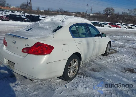 2011 Infiniti G37X from USA, damaged, VIN JN1CV6AR3BM352292